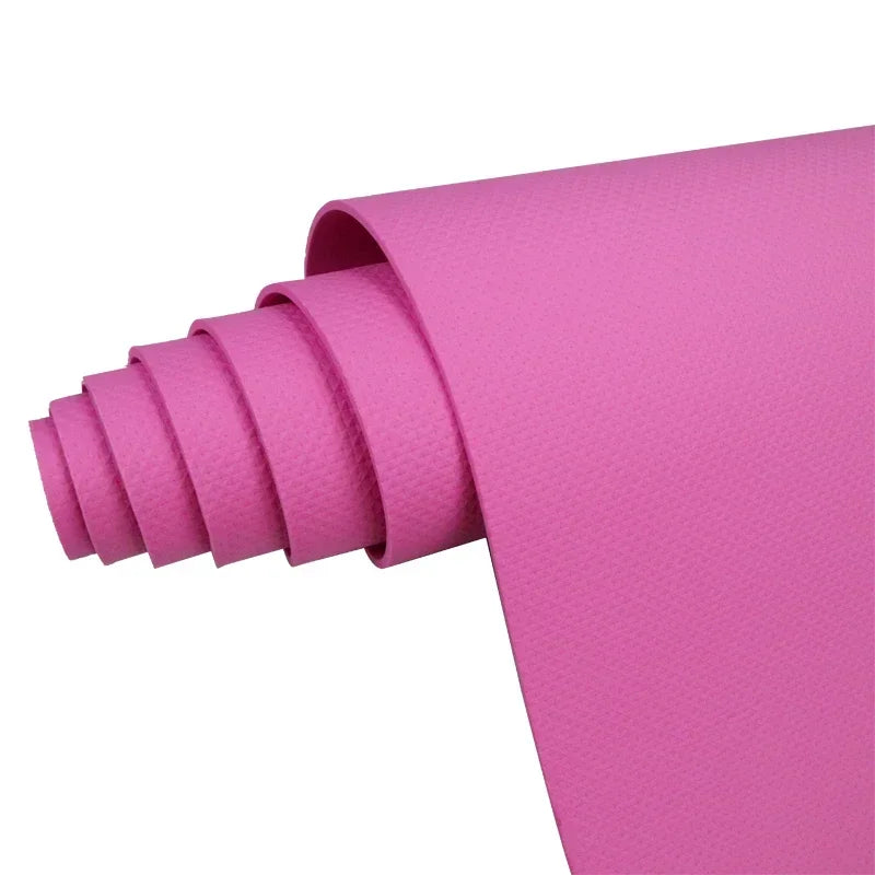 Premium 6MM Thick Yoga Mat – Anti-Skid EVA Foam Exercise & Pilates Mat – Comfortable, Durable Sports Fitness Mat