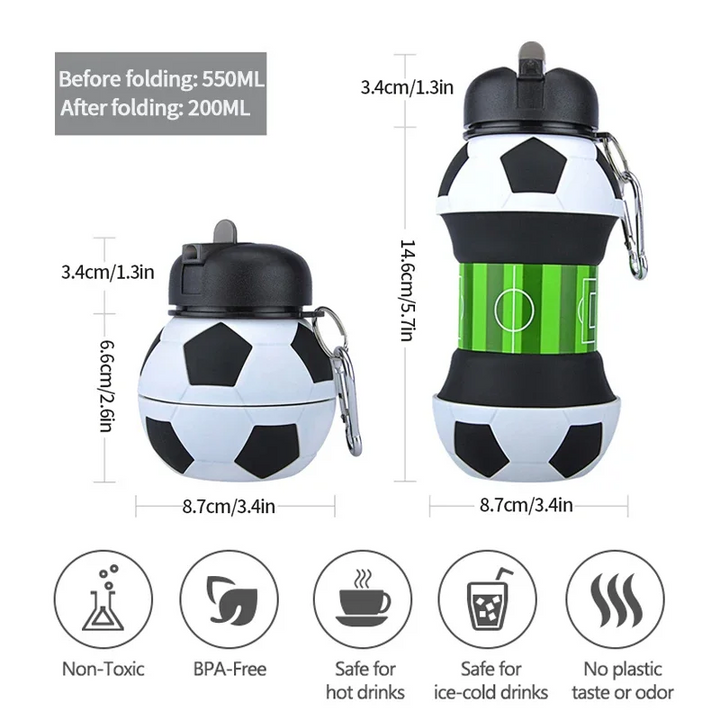 Premium Mini Running Wrist Water Bottle Holder – Soft Flask Hydration Pack for Marathon, Fitness, Cycling, Climbing, 