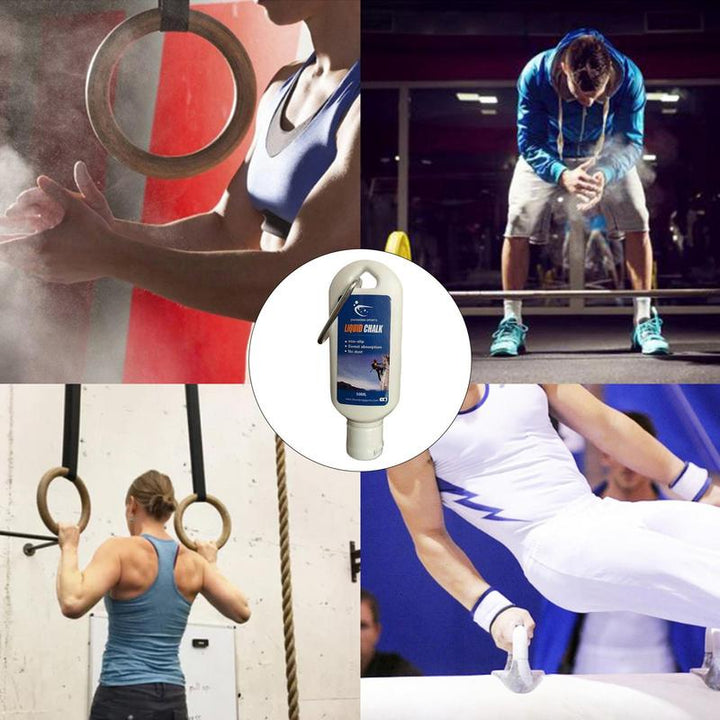 Premium Anti-Slip Liquid Chalk for Fitness, Rock Climbing & Sports - Sweat-Absorbent Magnesium Powder for Enhanced Grip, 