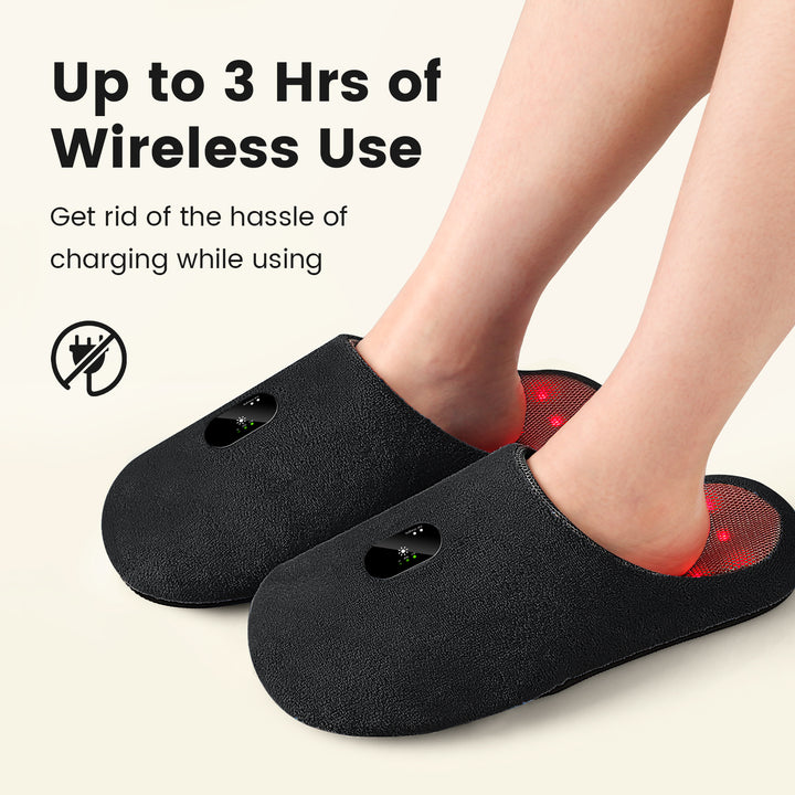 Premium Rechargeable Red Light Therapy Device for Feet – 460nm, 660nm, 850nm with Pulse – Treat Inflammation, Itchiness, and 