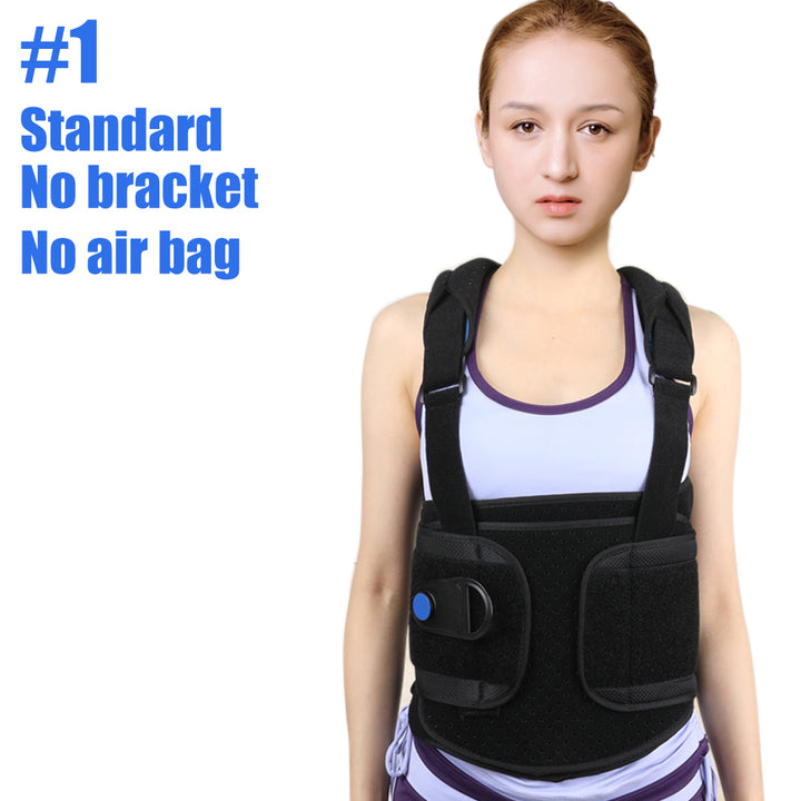 Premium Adjustable Back Brace Posture Corrector for Scoliosis & Hunchback Relief, Pain Relief, Lightweight & Breathable 