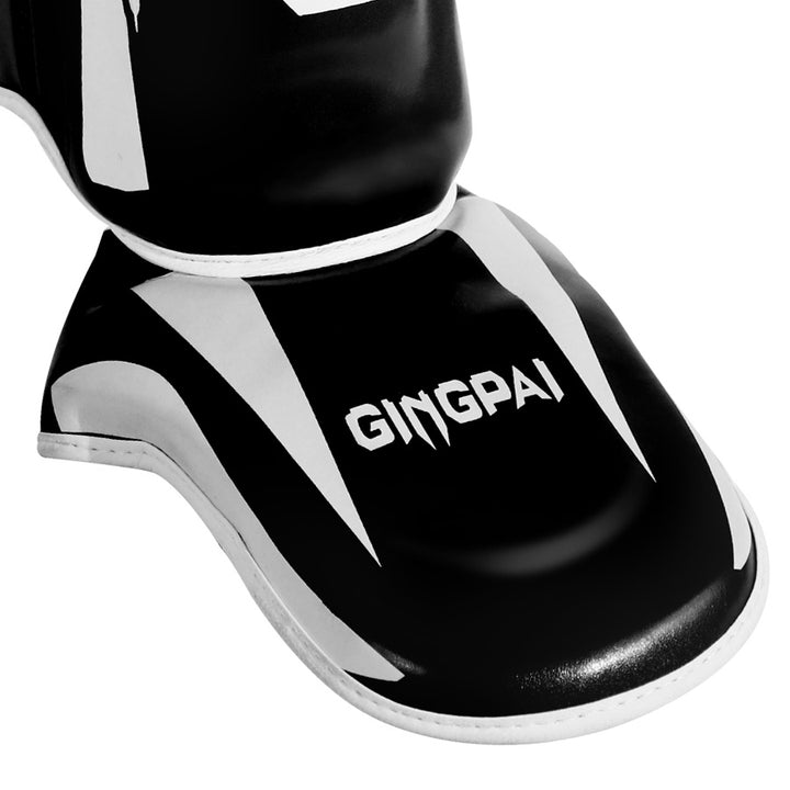 Premium Muay Thai Leg Protectors – High Quality Sanda Fighting Combo with Thickened Back Guard, Durable Leg Guards 