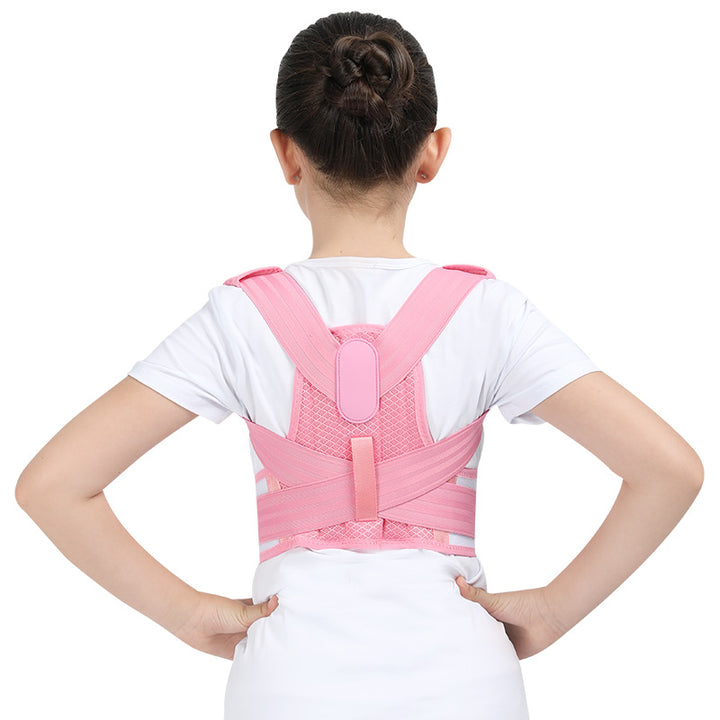 Premium Children’s Posture Corrector Belt - Orthopedic Shoulder and Lumbar Support for Kids & Teens - Adjustable,