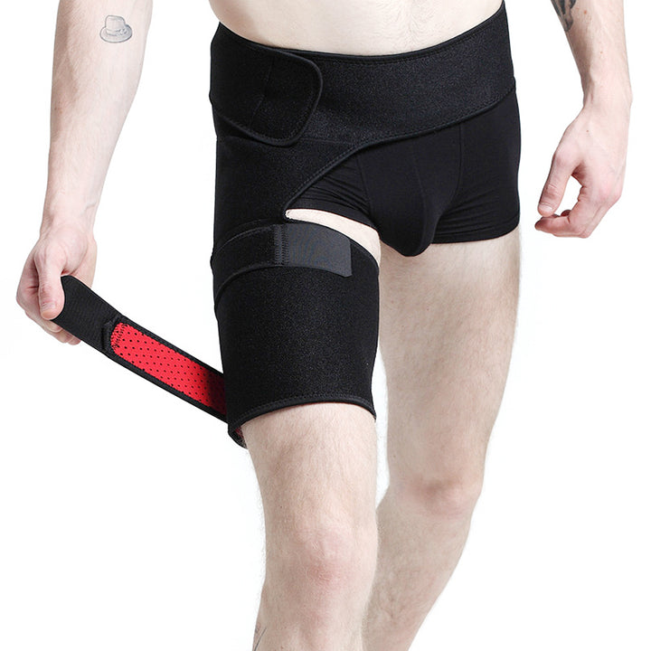 Premium Sciatica Nerve Pain Relief Compression Brace - Adjustable Groin & Thigh Support, Neoprene Warmth for Arthritis, Injur