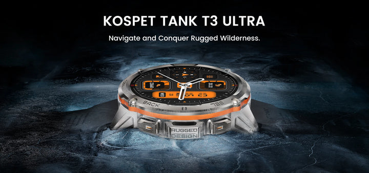 Premium Ultra GPS-Smartwatch für Herren, 470mAh AMOLED-Fitness-Tracker, Bluetooth, digitale Uhr mit AOD, Herzfrequenzmonitor, Aktivitätstracker und mehr