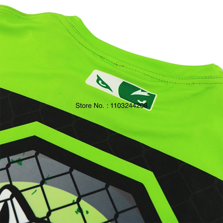 Premium MMA Boxing Training Set – UFC Fighting Suit for Men, Women & Children, Breathable Quick Dry Short Sleeve Sports Wear