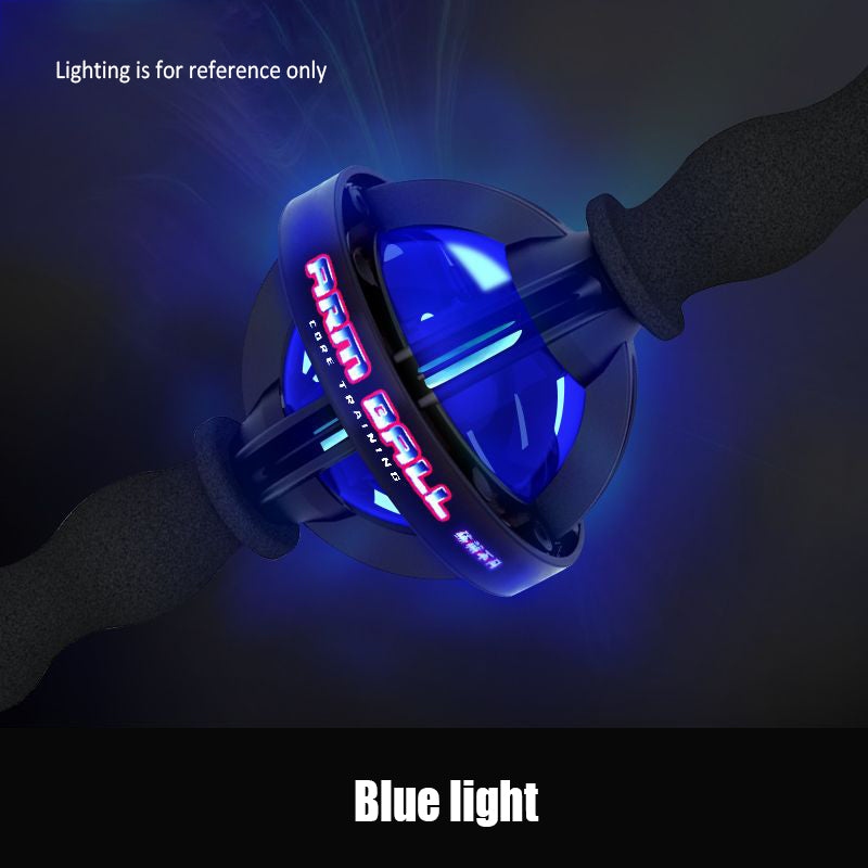 Premium Arm Strength Exerciser – Gyroscope Forearm Trainer with LED Light – Core Trainer for Home Gym Fitness – Powerball Arm