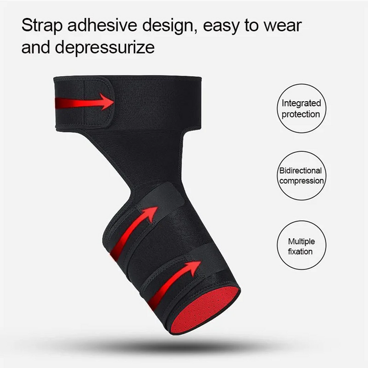 Premium Sciatica Nerve Pain Relief Compression Brace - Adjustable Groin & Thigh Support, Neoprene Warmth for Arthritis, Injur
