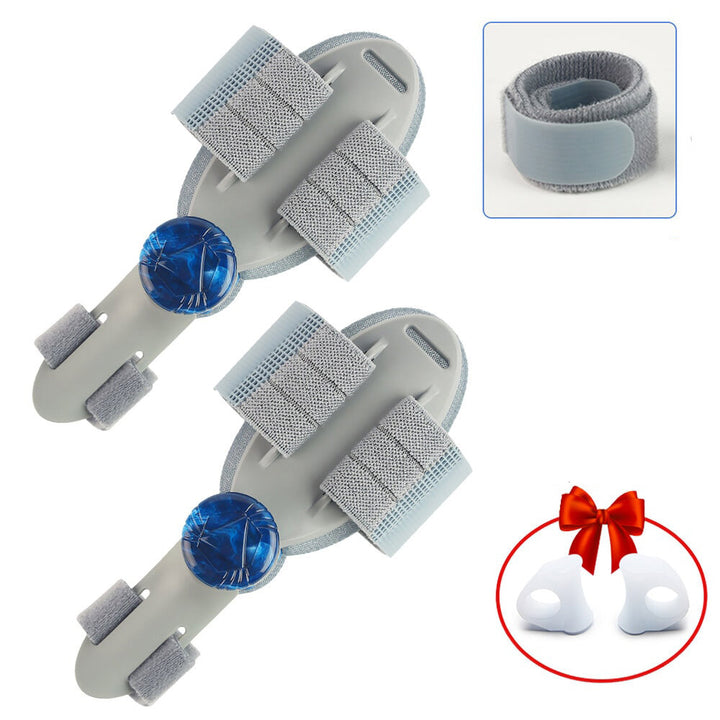 Premium Adjustable Bunion Corrector - Hallux Valgus Toe Straightener with Orthopedic Splint, Rotatable Toe Separator for Pain