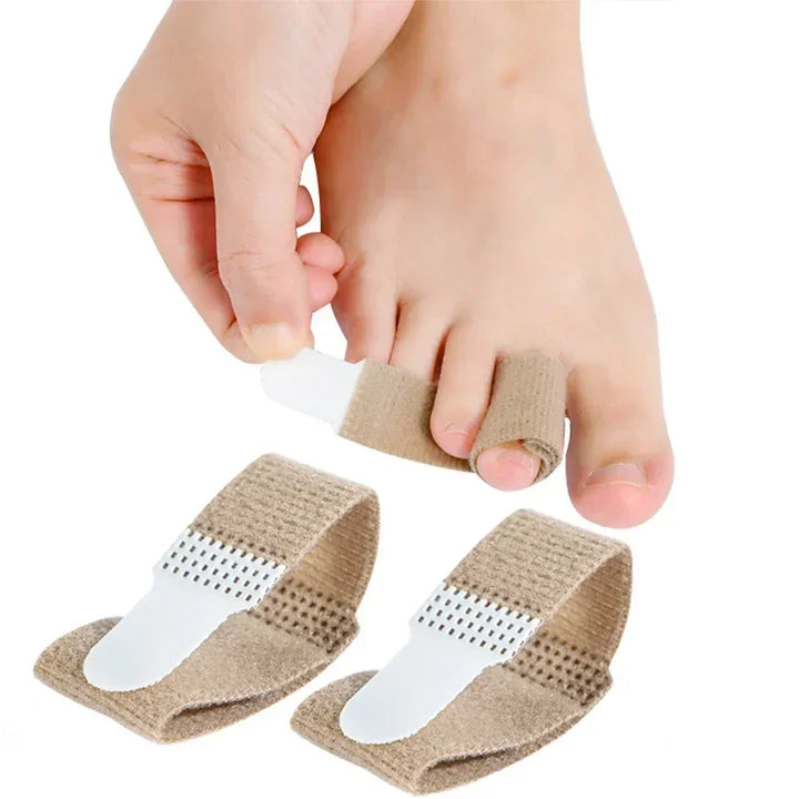 Premium Bunion Corrector Toe Separator - 2Pcs Hallux Valgus Orthotics, Soft Gel Comfort, Adjustable Fabric, Pain Relief for 