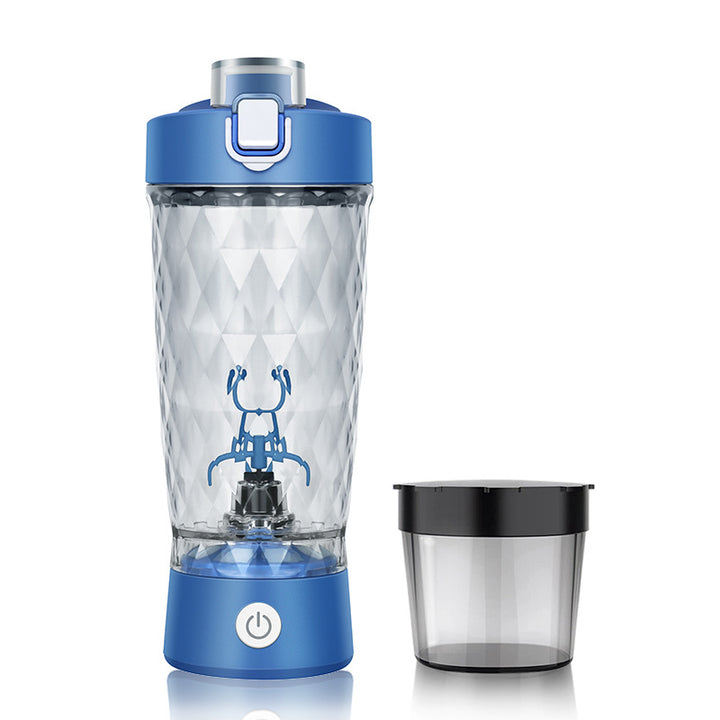 Premium 650ML Electric Protein Shaker Bottle – Automatic Mixing Cup with 7500RPM Motor – USB Rechargeable Blender for Smooth 