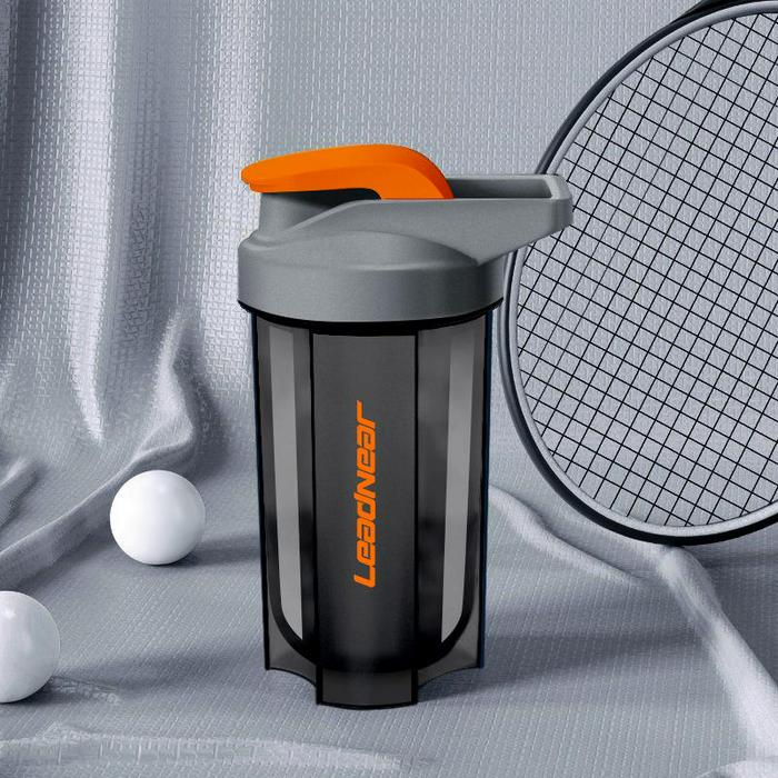 Premium 500ML Portable Sport Shaker Bottle – Leak Proof Protein Powder Shaker for Gym & Fitness – Durable, Easy Grip with 