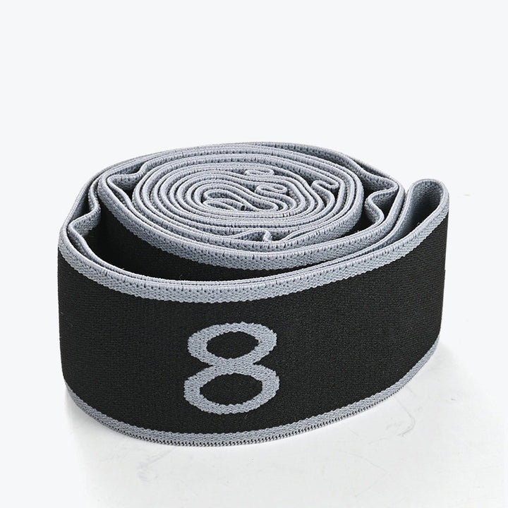 Hochwertiges Yoga-Widerstandsband - Multifunktionale Dehn- und Trainingsschleife für Erwachsene, elastischer Fitnessgurt für Pilates, Tanz, Flexibilität und Spannungstraining, ideal für Kraft und Mobilität