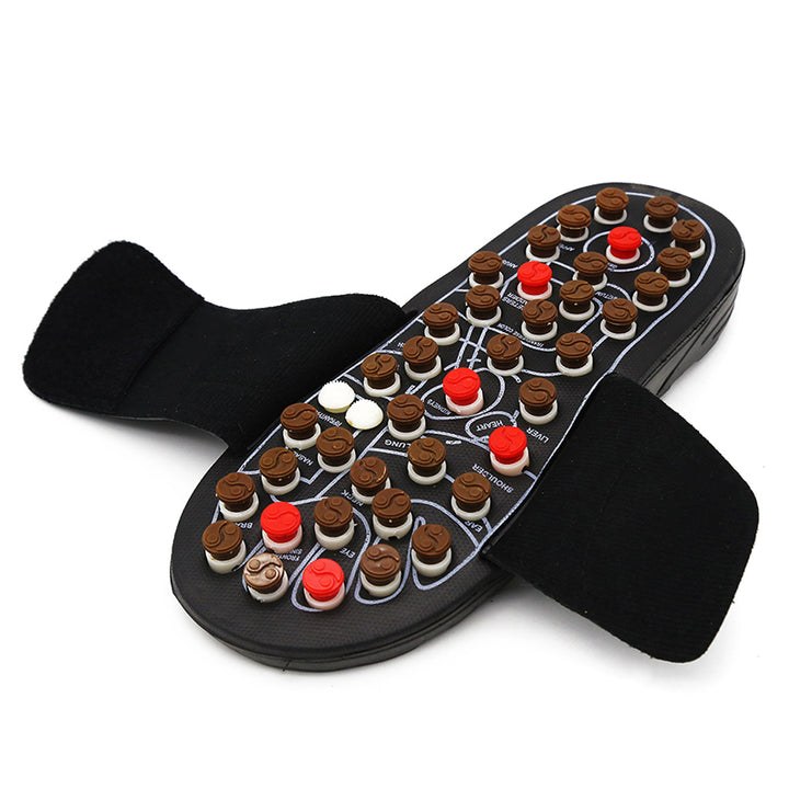 Premium Acupoint Massage Slippers for Foot Therapy | Unisex Rotating Foot Massager Sandals | Medical Acupressure Shoes for 