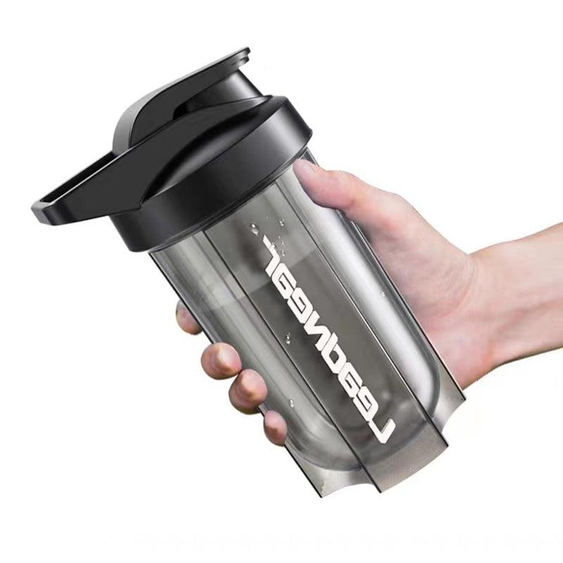 Premium 500ML Portable Sport Shaker Bottle – Leak Proof Protein Powder Shaker for Gym & Fitness – Durable, Easy Grip with 