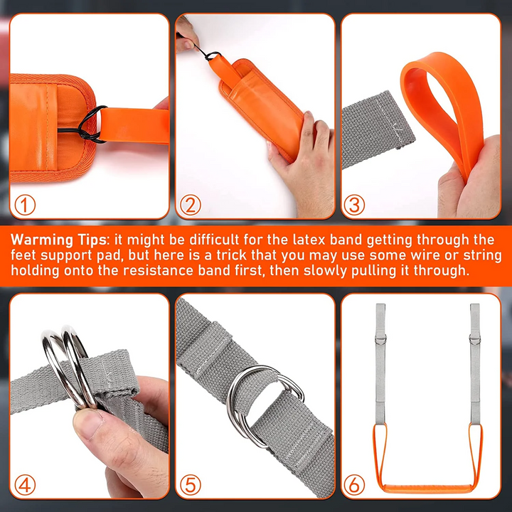 Premium Pull-up Assistance Bands for Resistance Training – Support for Pull-ups, Body Stretching, and Workout for Men & 
