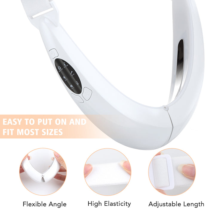Luxus V-Gesichts-Massager – 5 Modi Rot- & Blaulicht Gesichtsbeauty-Gerät, Anti-Aging, Hautstraffung, Lifting V-Linie Instrument, Wiederaufladbar, Leichtes Design für Heim-Spa-Behandlungen