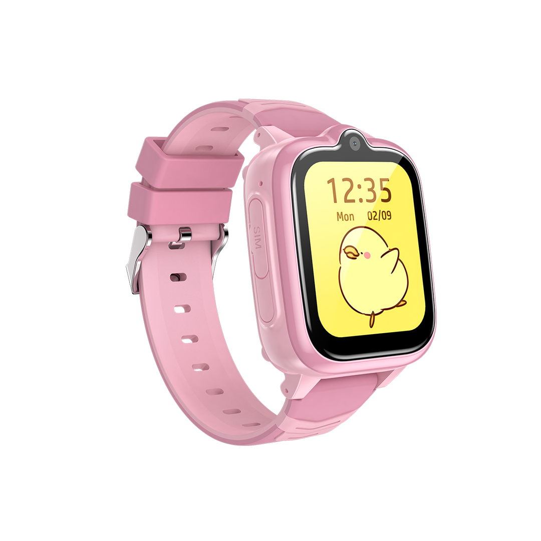 Premium 4G Kinder-Smartwatch – GPS-Tracker, Videoanruf, SOS, WLAN, Kamera, Sprachmonitor, wasserdicht, 700mAh Akku, Kindertelefonuhr mit Standortverfolgung
