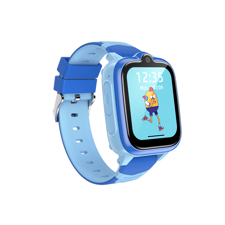 Premium 4G Kinder-Smartwatch – GPS-Tracker, Videoanruf, SOS, WLAN, Kamera, Sprachmonitor, wasserdicht, 700mAh Akku, Kindertelefonuhr mit Standortverfolgung