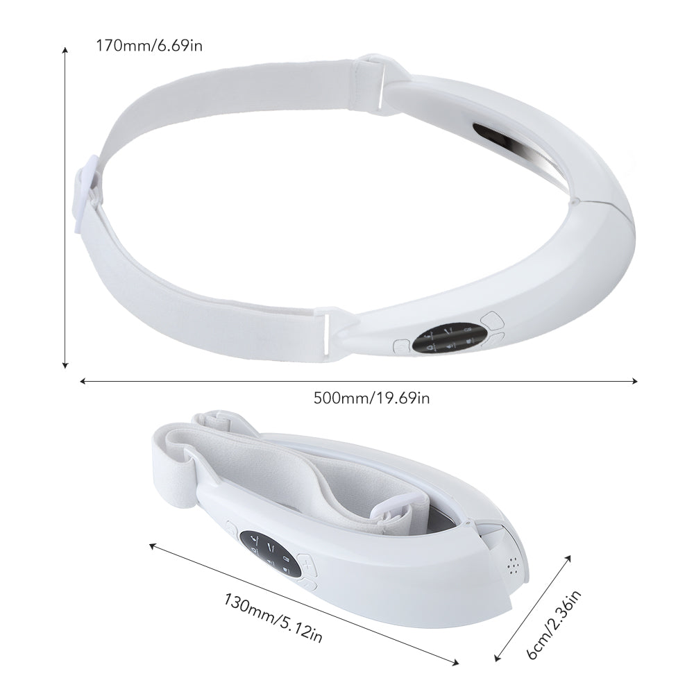 Luxus V-Gesichts-Massager – 5 Modi Rot- & Blaulicht Gesichtsbeauty-Gerät, Anti-Aging, Hautstraffung, Lifting V-Linie Instrument, Wiederaufladbar, Leichtes Design für Heim-Spa-Behandlungen