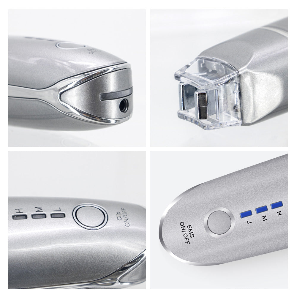 Premium 2 in 1 EMS Eye and Face Vibration Massager – Portable Electric Dark Circle Removal, Anti-Ageing Eye Wrinkle Beauty