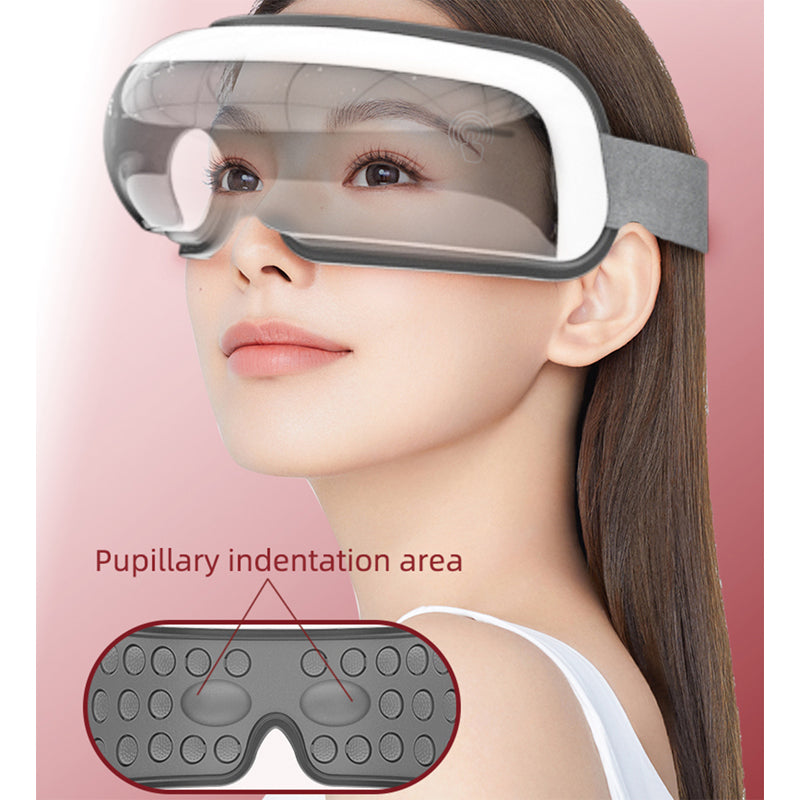 Premium Electric Eye Massager 4D – Hot Compress, Air Bag Pressure, Vibration Massage, Bluetooth Music, Eye Care Instrument