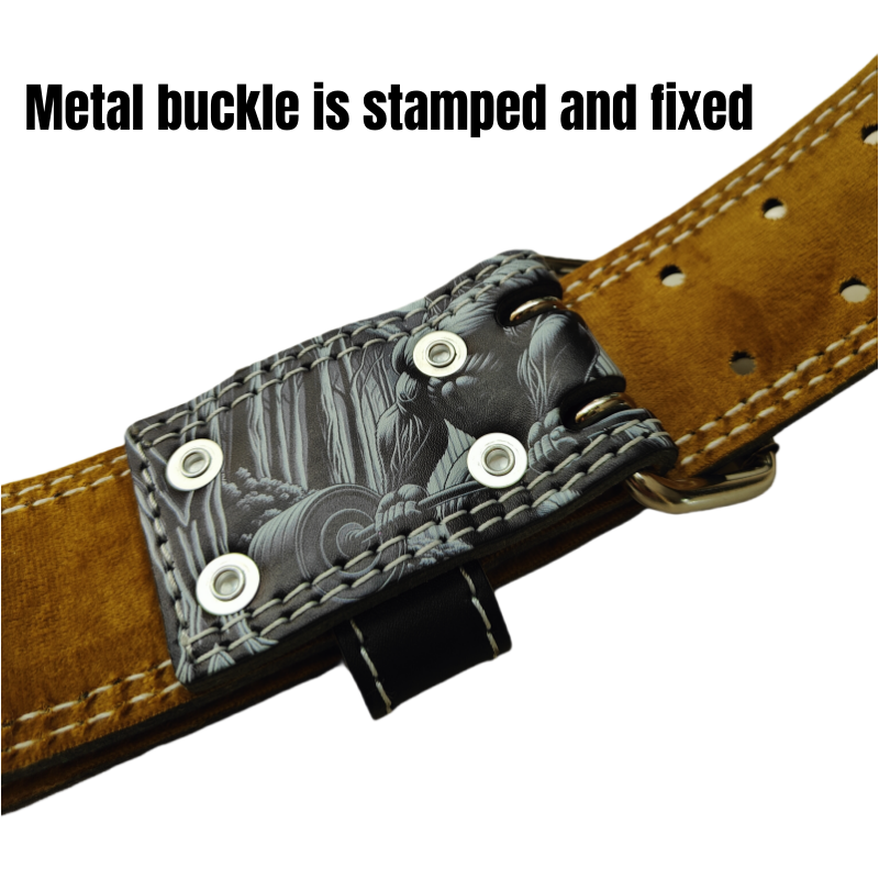 High Quality Weightlifting Belt for Men & Women – Heavy Duty Powerlifting Gym Belt, Adjustable PU Leather Workout Belt for  