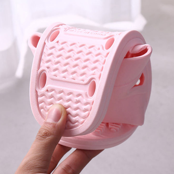 Premium Extra Große Akupunktur-Massage-Slipper – Rutschfestes Hohldesign für den Innenbereich und das Badezimmer, Bequeme Sohlenunterstützung für Männer und Frauen, Ideal für Entspannung und Fußtherapie