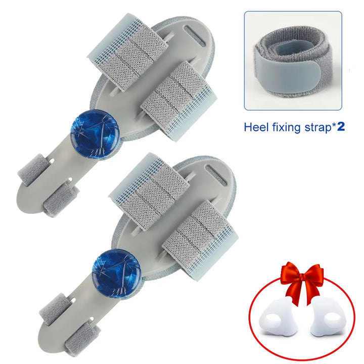Premium Adjustable Bunion Corrector | Hallux Valgus Straightener with Rotatable Toe Separator, Soft Silicone Pad, Flexible 