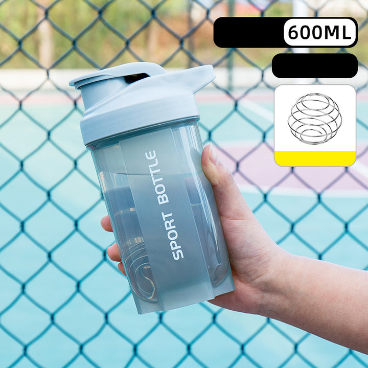 Premium 500ML Portable Sport Shaker Bottle – Leak Proof Protein Powder Shaker for Gym & Fitness – Durable, Easy Grip with 