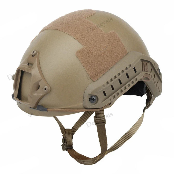 Premium FAST Tactical Helmet – Airsoft MH Camouflage, NVG Mount, Adjustable Outdoor Sport Helmet for Safety & Tactical Use