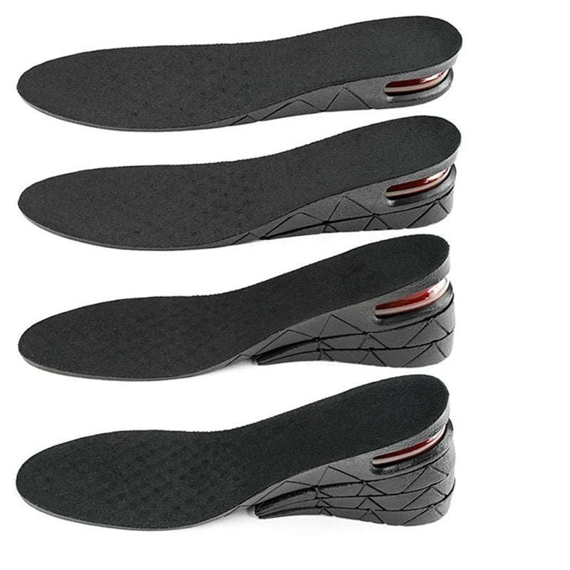 Premium Height Increase Insoles - Air Cushion Elevator Inserts for Men & Women, Adjustable 3-9cm Lift Kits for Comfort and 