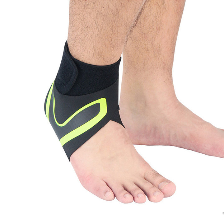 Premium Adjustable Compression Ankle Sleeve – Elastic Support Brace for Foot Protection, Anti-Sprain Guard, Breathable