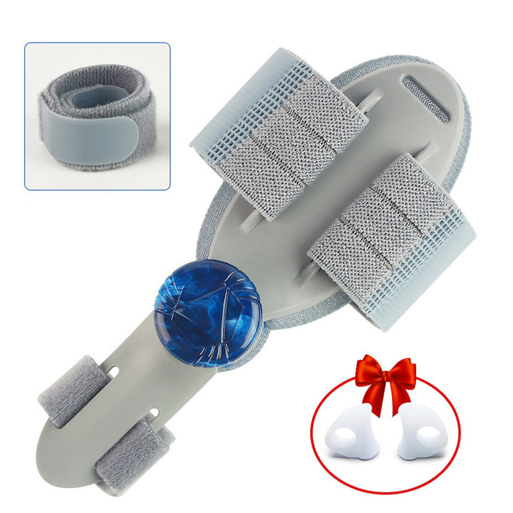 Premium Adjustable Bunion Corrector - Hallux Valgus Toe Straightener with Orthopedic Splint, Rotatable Toe Separator for Pain