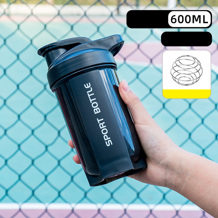 Premium 500ML Portable Sport Shaker Bottle – Leak Proof Protein Powder Shaker for Gym & Fitness – Durable, Easy Grip with 