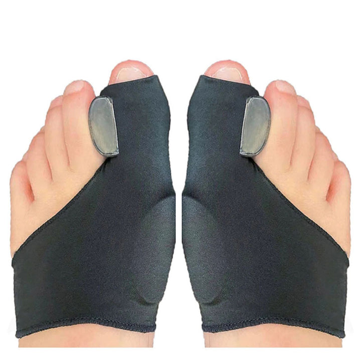 Premium Bunion Corrector Toe Separator - 2Pcs Hallux Valgus Orthotics, Soft Gel Comfort, Adjustable Fabric, Pain Relief for 