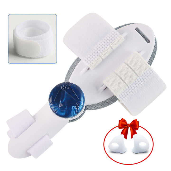 Premium Adjustable Bunion Corrector - Hallux Valgus Toe Straightener with Orthopedic Splint, Rotatable Toe Separator for Pain