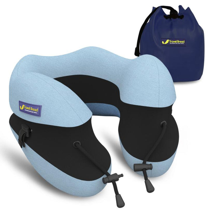 High-Quality U-Shape Memory Foam Travel Pillow with Adjustable Height, Comfortable Neck Support Pillow for Sleep, Ideal 