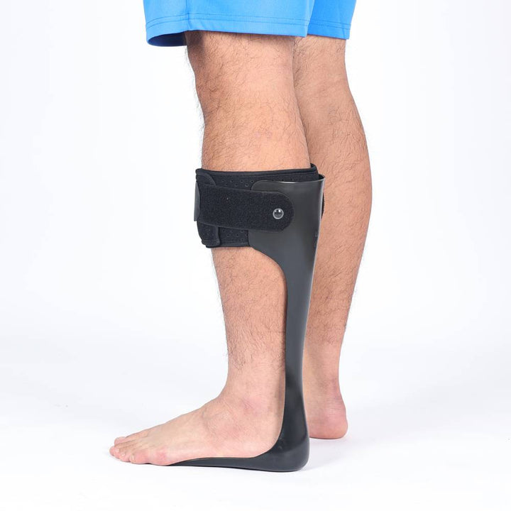 Premium AFO Drop Foot Brace Orthosis - Lightweight Ankle Support Stabilizer for Men and Women, Comfort Fit for Foot Drop, 