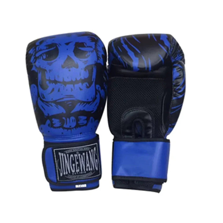 Premium PU Leather Boxing Gloves – Durable Training Gloves for Professional Fitness, Sparring, and Sandbag Work, Available in