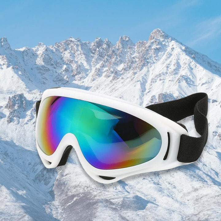 Premium Polarized Ski Goggles for Men & Women – Large Frame, Windproof, Snowproof, UV Protection, Anti-Fog, Snowboard