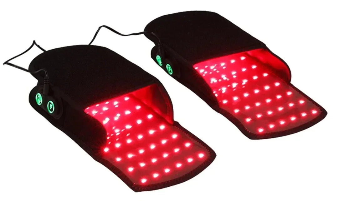 Premium Rechargeable Red Light Therapy Device for Feet – 460nm, 660nm, 850nm with Pulse – Treat Inflammation, Itchiness, and 