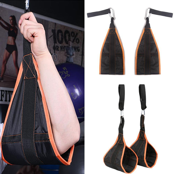 Premium Abdominal Hanging Straps – ABS Training Support for Pull-ups & Core Muscle Workout – Leg Raises, Vertical Crunches