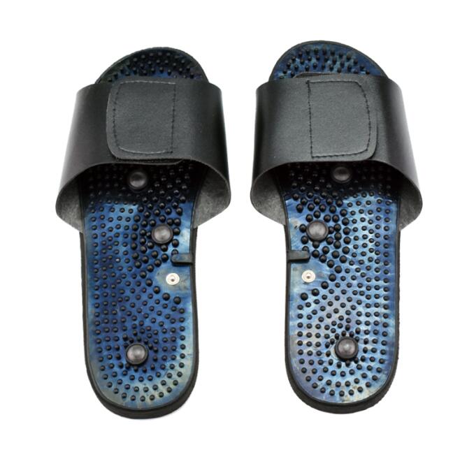 Premium Electric Muscle Stimulator Massage Slippers for Pain Relief – TENS Therapy Foot Massager with Acupuncture Function 