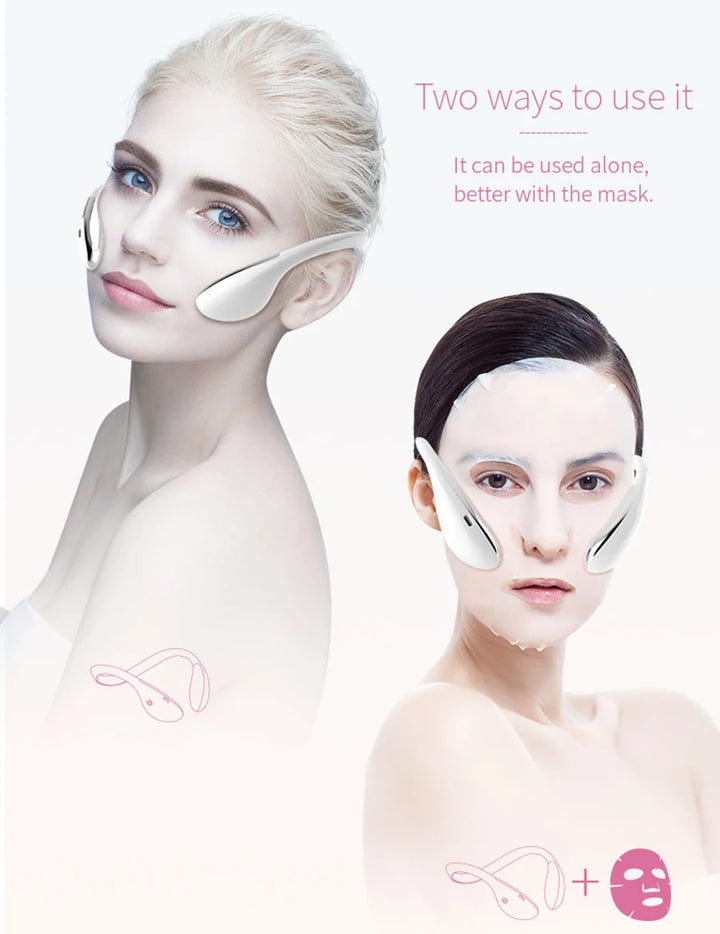 Premium EMS V-Face Massager - Face Lifting Machine for Chin Lift, Facial Slimming & Skin Tightening with Anti-Wrinkle
